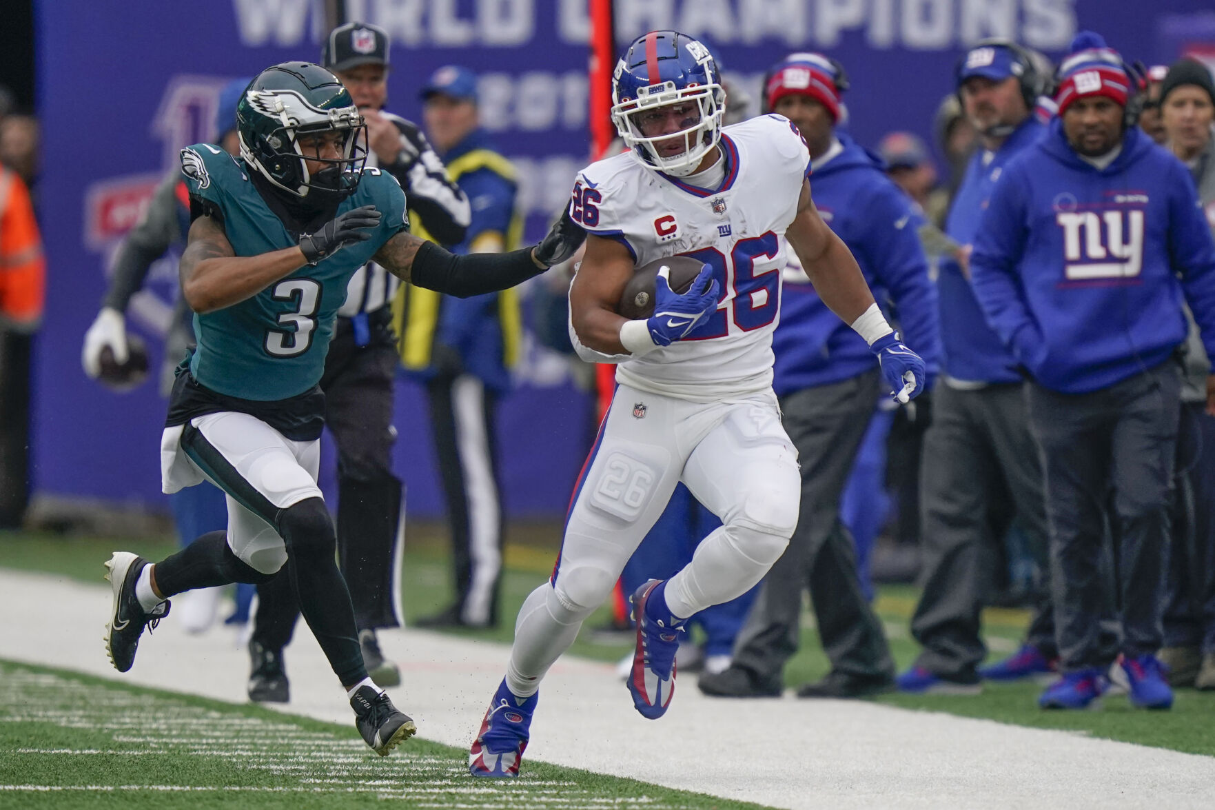 Eagles-Giants Football